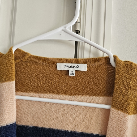 Madewell Kent Stripe Cardigan - Picture 8 of 9